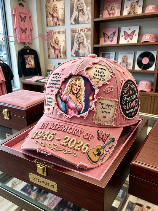 Dlly Prtn In Memory Of 1946 - 2026 Cap, Dlly Prtn Tribute Cap