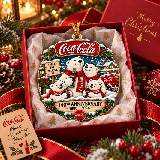 Cola 140th Anniversary Ornament – Cola Decor Gifts