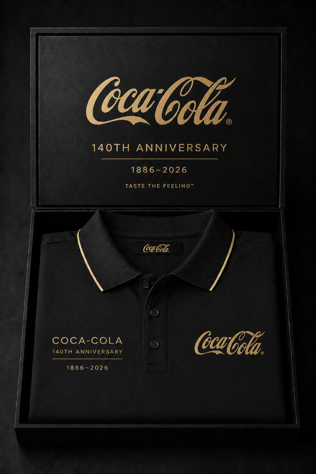 Cola 140th Anniversary Polo V12 , Cola Shirt , Cola 2026 Shirt