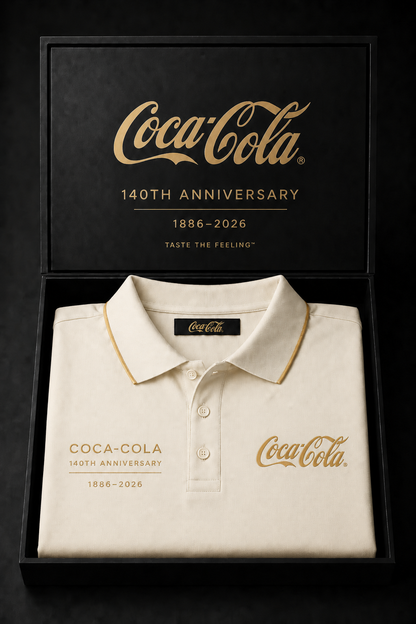 Cola 140th Anniversary Polo V12 , Cola Shirt , Cola 2026 Shirt
