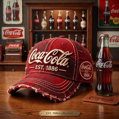 Cola EST. 1886 Cap V36, Cola Vintage Cap