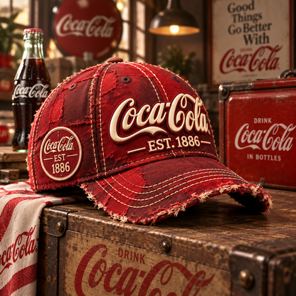 Cola EST. 1886 Cap V36, Cola Vintage Cap