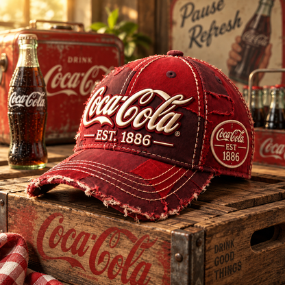 Cola EST. 1886 Cap V36, Cola Vintage Cap