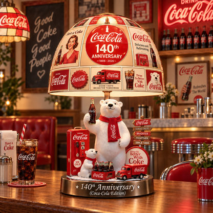 Cola 140th Anniversary Night Light - Cola Acrylic LED Night Light V4