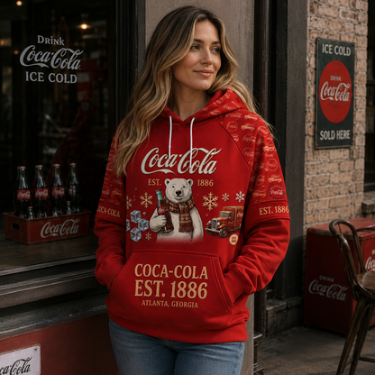 Cola EST. 1886 Unisex Hoodie V5