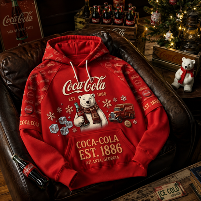 Cola EST. 1886 Unisex Hoodie V5