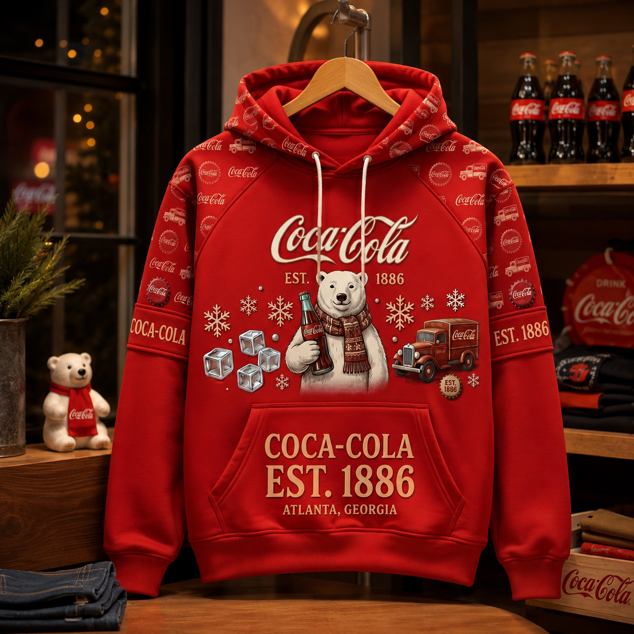 Cola EST. 1886 Unisex Hoodie V5