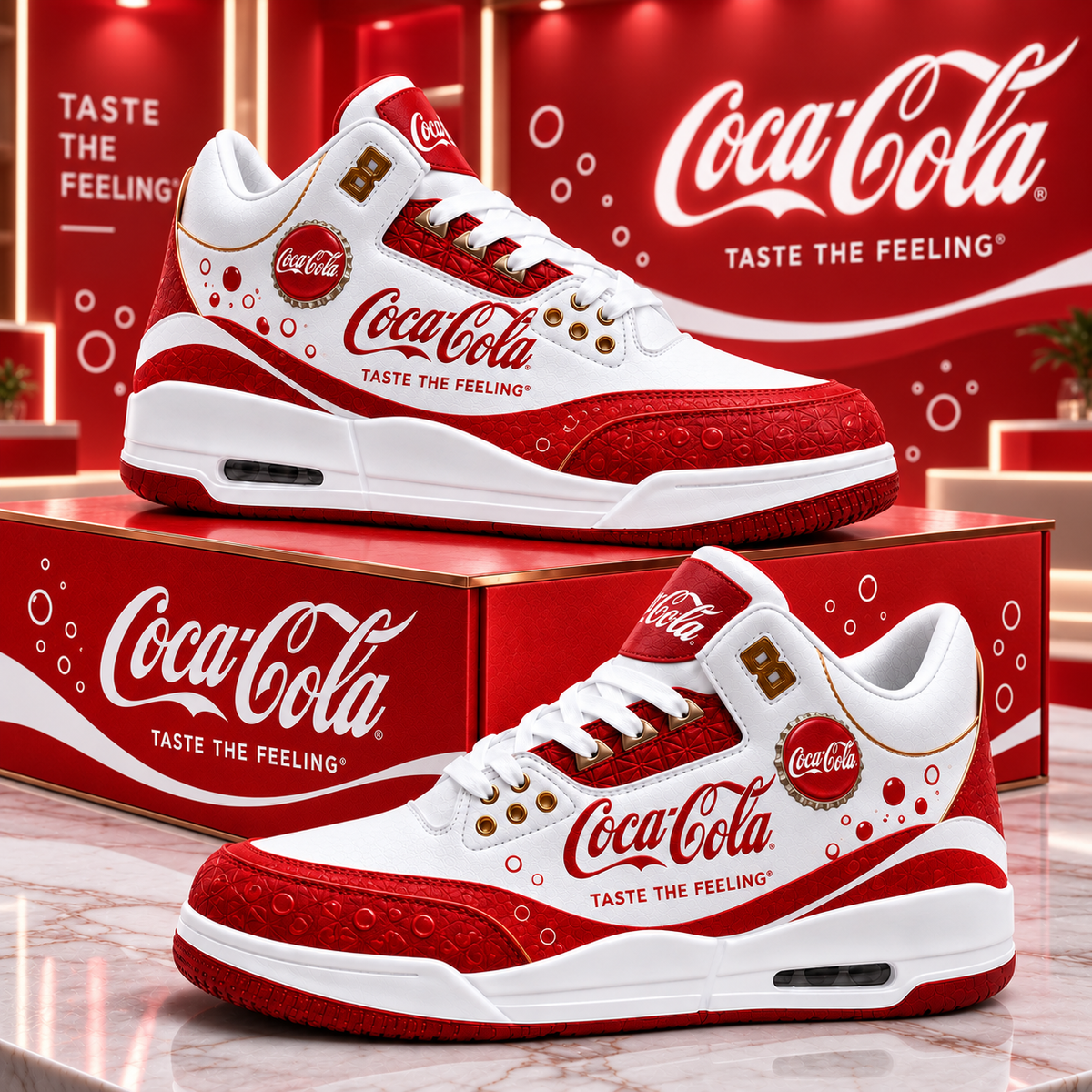 Cola Taste The Feeling AJ3 Custom Sneaker