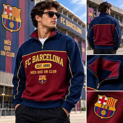 Barca EST. 1899 Stand Collar Zip Sweatshirt