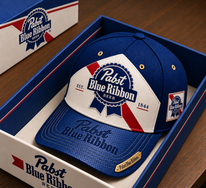 Pst Blue Ribbn Cap, Pst Blue Ribbn Vintage Cap