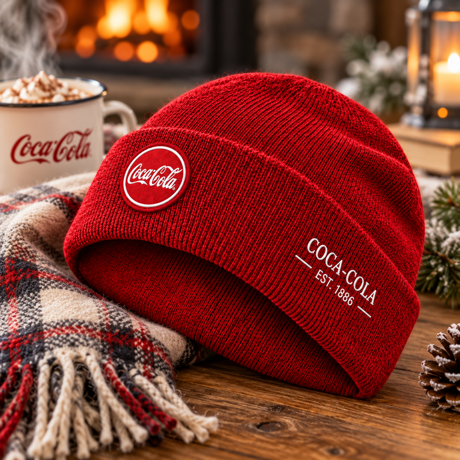 Cola EST. 1886 Beanie Hat V2