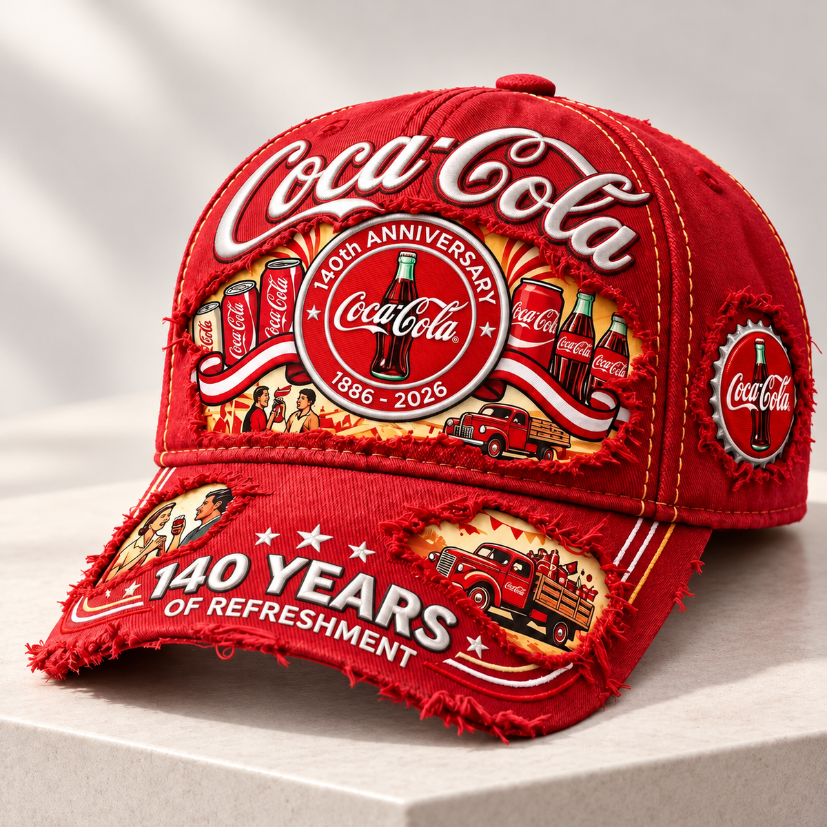 Cola 140th Anniversary Cap, Cola Classic Cap V38
