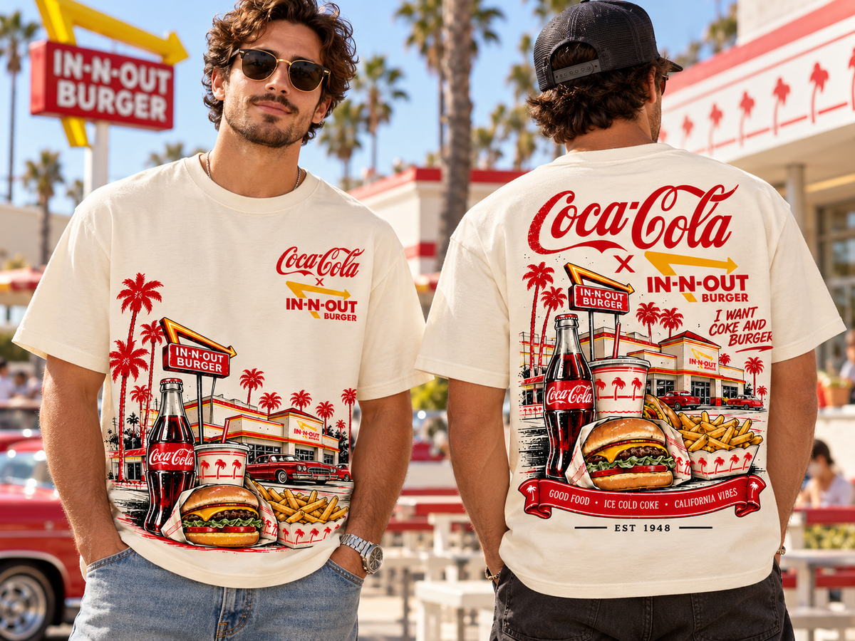 Cola In N Out T-Shirt , Cola T-Shirt 2026
