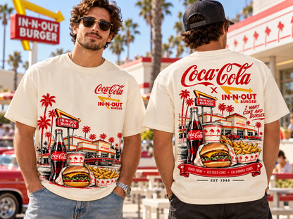 Cola In N Out T-Shirt , Cola T-Shirt 2026