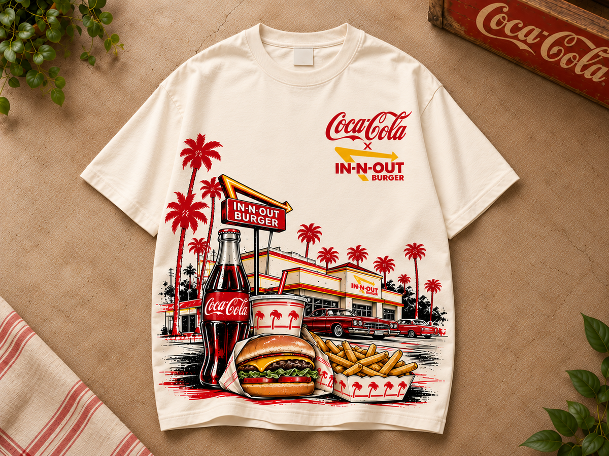 Cola In N Out T-Shirt , Cola T-Shirt 2026