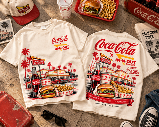 Cola In N Out T-Shirt , Cola T-Shirt 2026