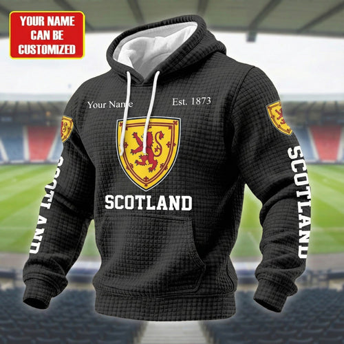 Personalized Scotland FF WC 2026 Fabric Hooded Sweatshirt