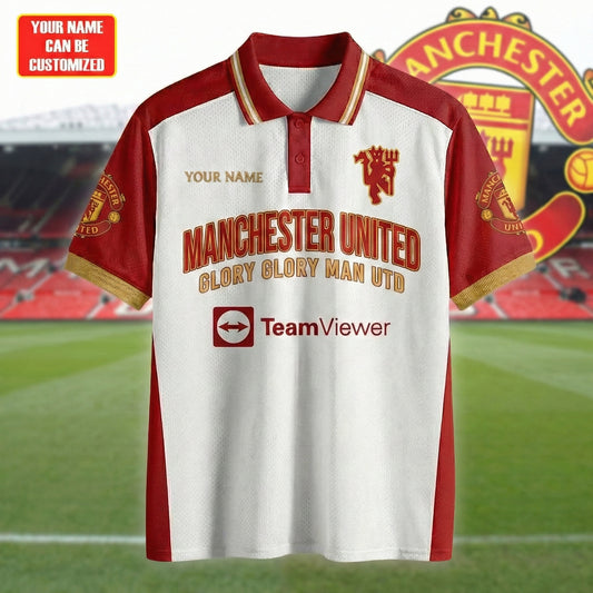 Personalized M.U Glory Glory Man UTD Polo , M.U Shirt , M.U 2026 Shirt