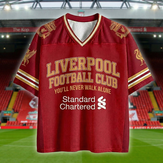 L.V.P FC You'll Never Walk Alone Two Mesh Jersey Shirt