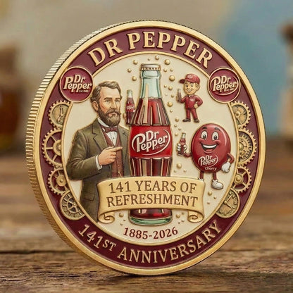 Dr Pepper 141ST Anniversary Commemorative Coin