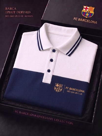 Barca Mes Que Un Club Polo , Barca Shirt , Barca 2026 Shirt V3