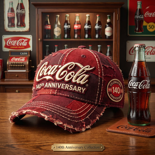 Cola 140th Anniversary Cap V22, Cola Vintage Cap (1886 - 2026)