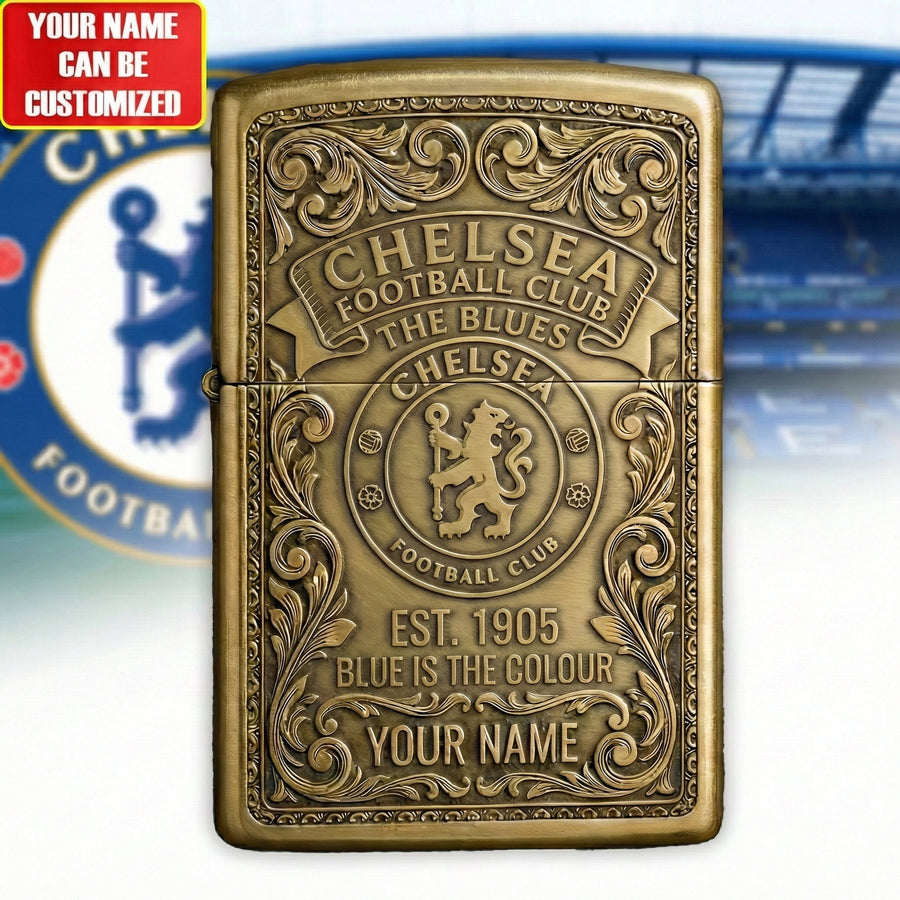 Personalized Chelsea FC EST. 1905 Zippo Lighter