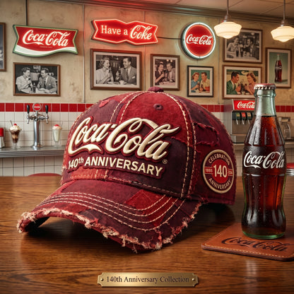 Cola 140th Anniversary Cap V22, Cola Vintage Cap (1886 - 2026)