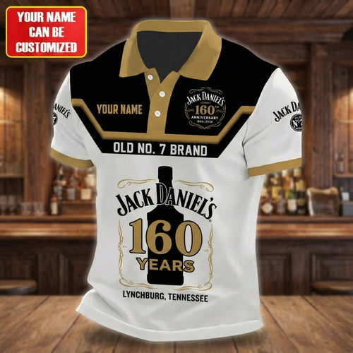 Personalized Jack Dani 160TH Anniversary Polo , Jack Dani Shirt , Jack Dani 2026 Shirt