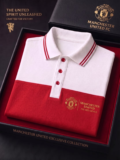 M.U The Red Devils Polo , M.U Shirt , M.U 2026 Shirt V4