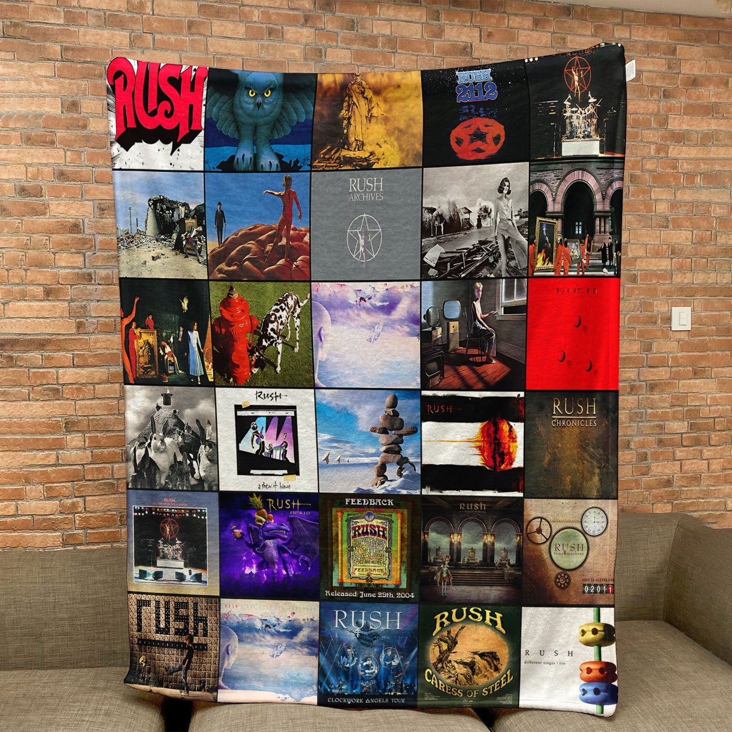 RSH Album Blanket – A Progressive Rock Tribute in Ultimate Comfort