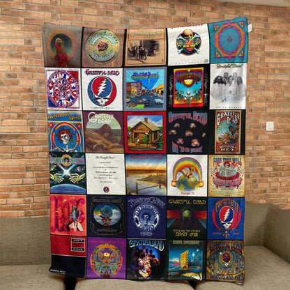 GRFD Album Blanket – A Psychedelic Journey in Every Stitch