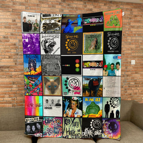 BLK.182 Album Blanket – Pop-Punk Comfort for True Fans