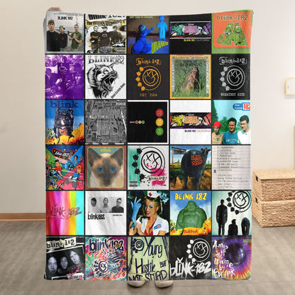 BLK.182 Album Blanket – Pop-Punk Comfort for True Fans