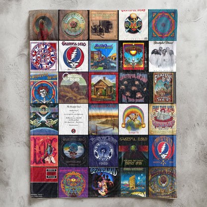 GRFD Album Blanket – A Psychedelic Journey in Every Stitch