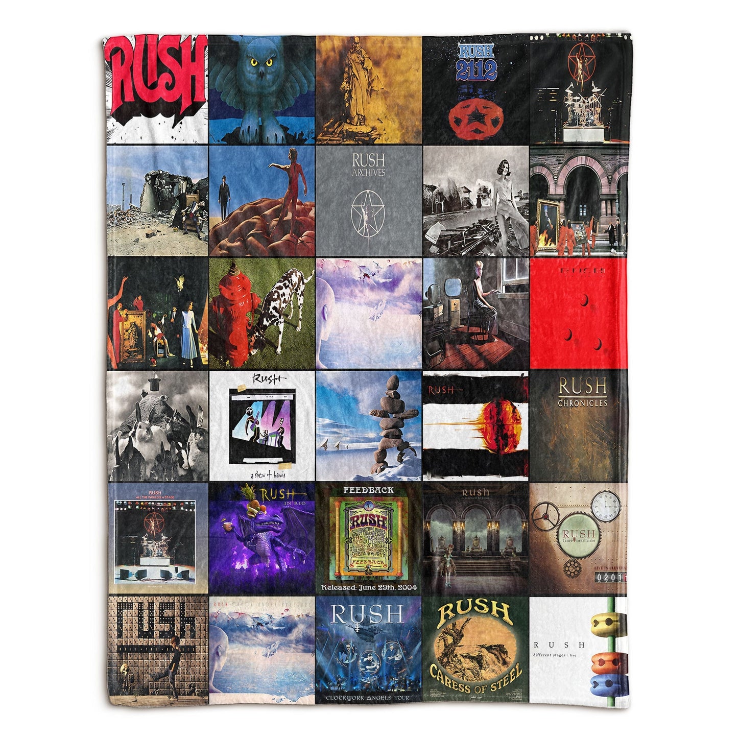 RSH Album Blanket – A Progressive Rock Tribute in Ultimate Comfort