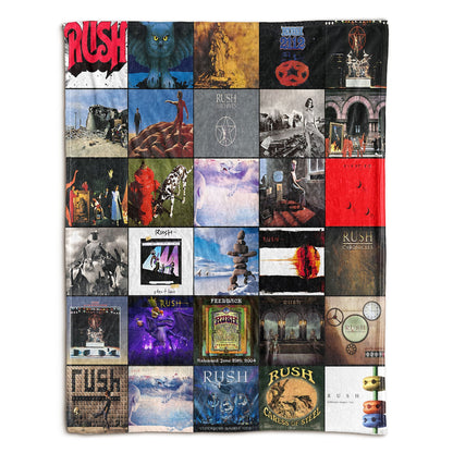 RSH Album Blanket – A Progressive Rock Tribute in Ultimate Comfort