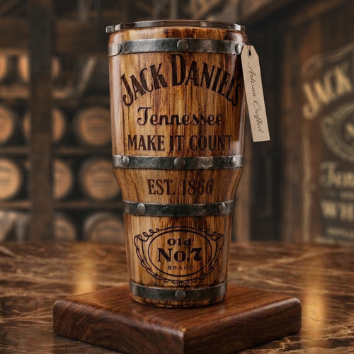 Jack Dani EST. 1866 Insulated Tumbler 30oz V11 , Jack Dani Tumbler 40oz