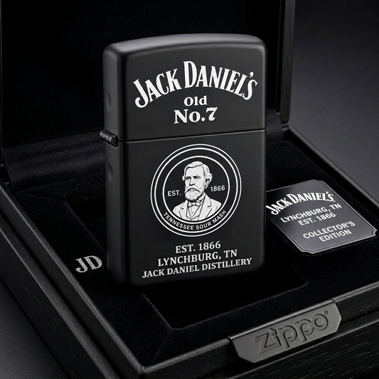 Jack Dani Old No.7 Brand Zippo Lighter V4