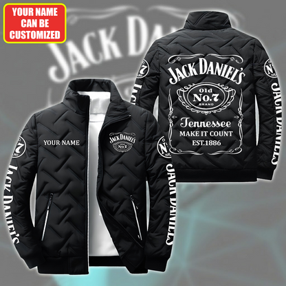 Personalized Jack Dani Old No.7 Brand Puffer Jacket V3