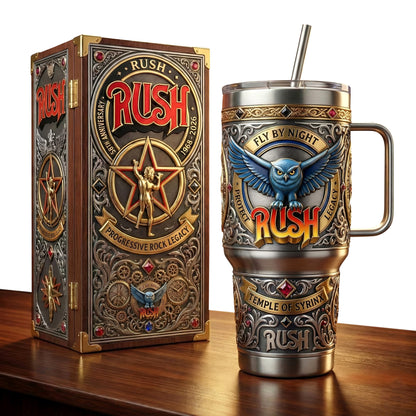 Rush Fly By Night Insulated Tumbler 30oz , Rush Tumbler 40oz
