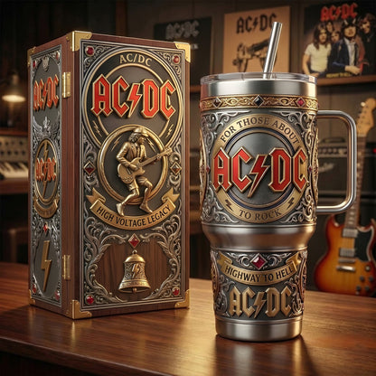 AC Highway To Hell Insulated Tumbler 30oz , AC Tumbler 40oz