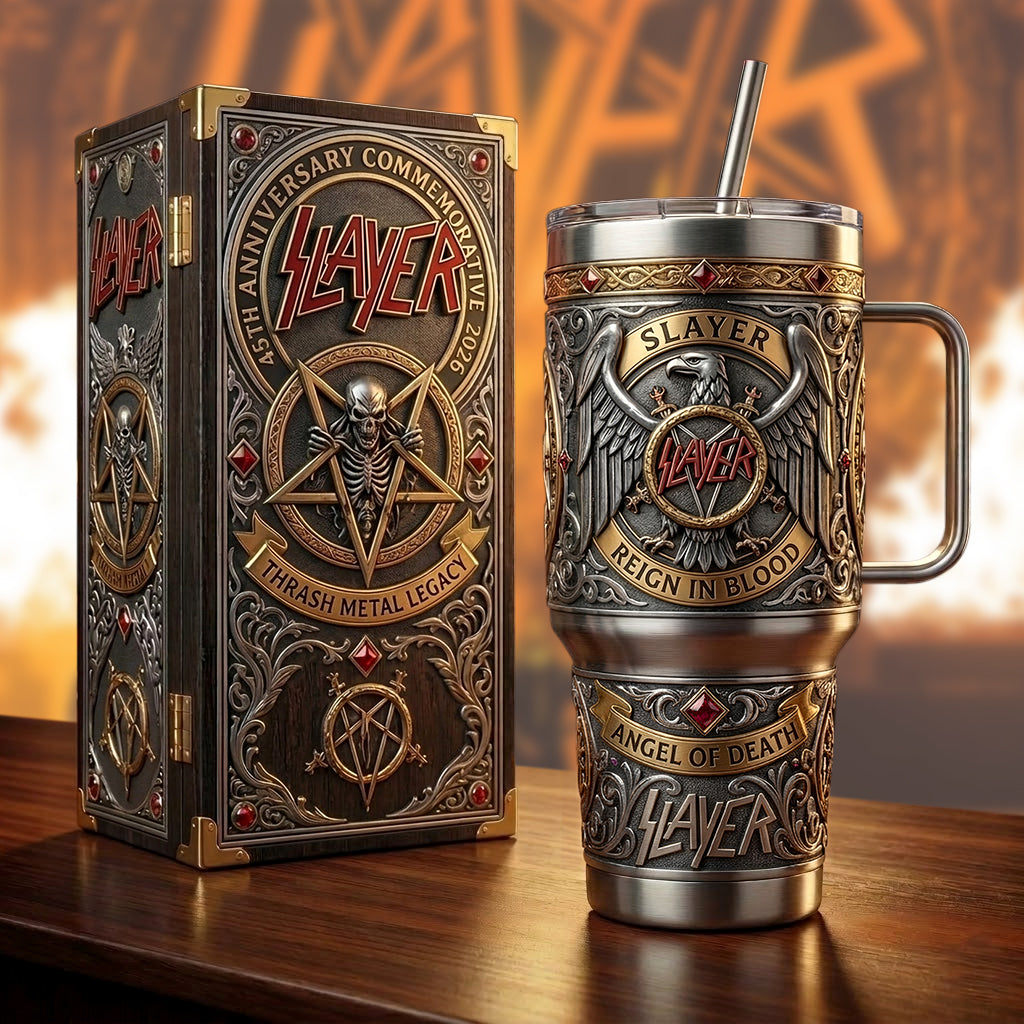 SL Reign In Blood Insulated Tumbler 30oz , SL Tumbler 40oz