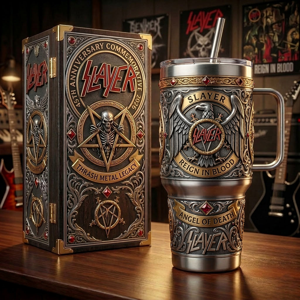 SL Reign In Blood Insulated Tumbler 30oz , SL Tumbler 40oz