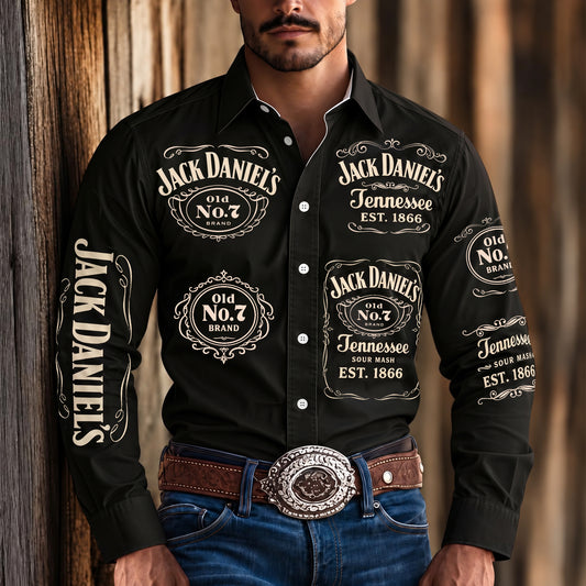 Jack Dani EST. 1866 Vintage Western Button-Up Shirt