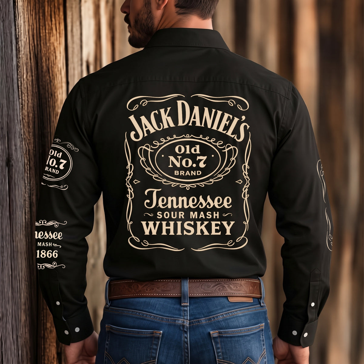 Jack Dani EST. 1866 Vintage Western Button-Up Shirt