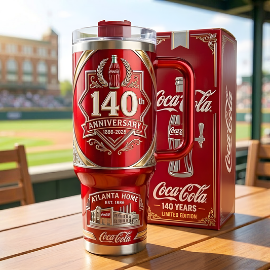 Cola 140TH Anniversary Insulated Tumbler 30oz V13, Cola Tumbler 40oz