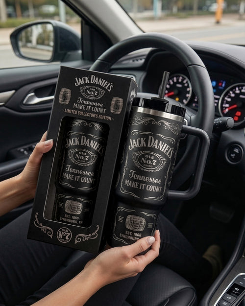Jack Dani Old No. 7 Brand Insulated Tumbler 30oz V12 , Jack Dani Tumbler 40oz