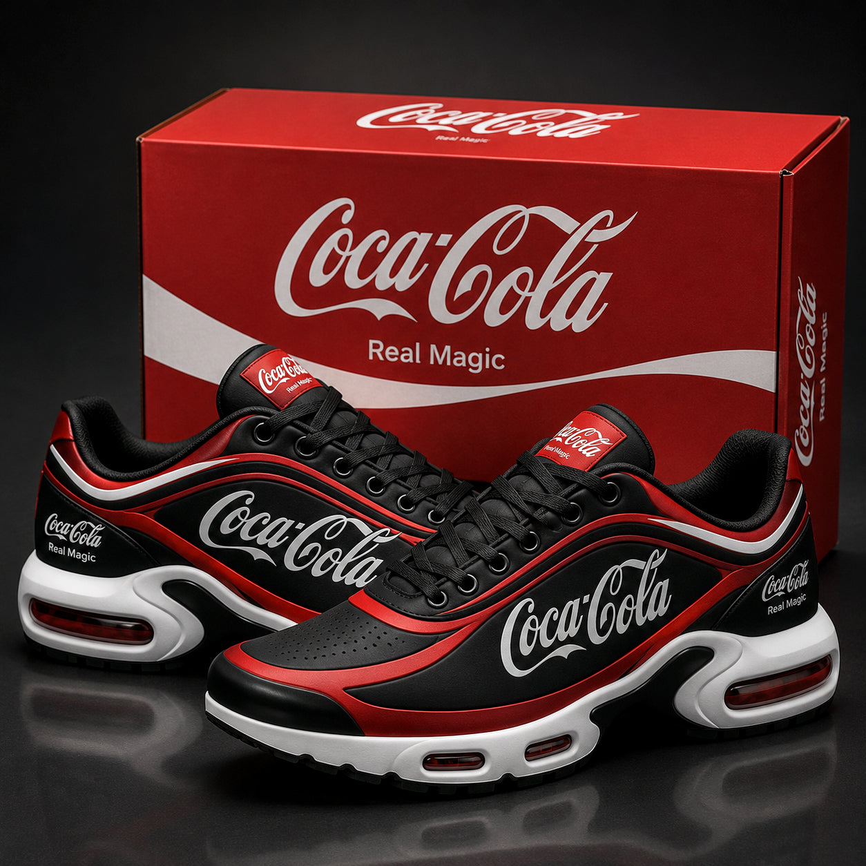 Cola Real Magic Air Cushion Sneaker, Cola Sneaker V3