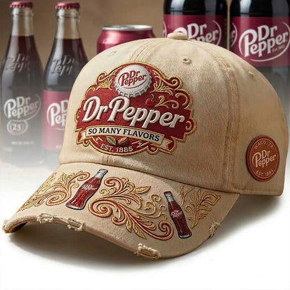 Dr Pepper EST. 1885 Cap , Dr Pepper Luxury Classic Cap
